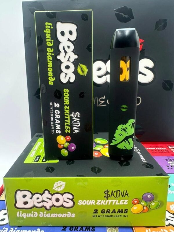 Besos Disposable Sour Zkittlez
