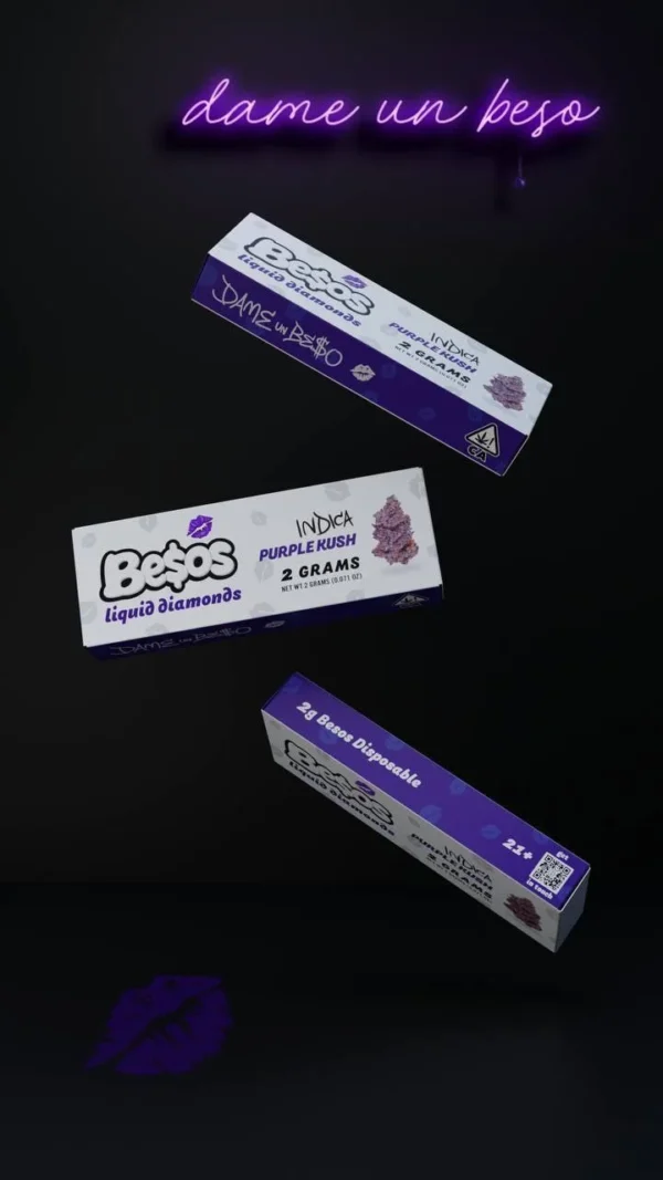 Besos Disposable Purple Kush